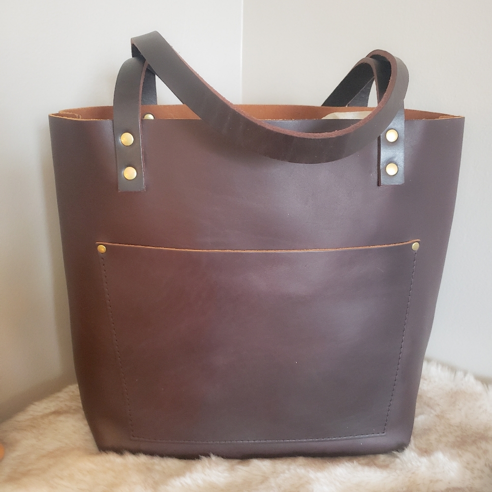 New Portland Leather Goods Medium Classic Tote